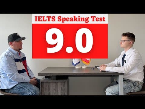Thumbnail for IELTS Speaking test band score 9 l 2026 by Ross IELTS Academy