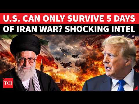 Thumbnail for Trump Ally’s Shocking Intel: ‘US Military Can Only Sustain Iran War For 4-5 Days’ | IRGC ‘Elated’ by Times Of India