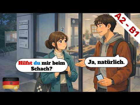 Thumbnail for 10 Deutsch Dialogen (A2-B1) | Deutsch lernen durch Hören | Wortschatz & Geschichten by German Conversations