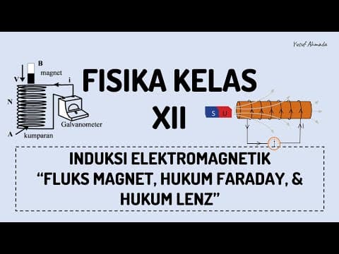 Thumbnail for FISIKA KELAS XII | INDUKSI ELEKTROMAGNETIK - Fluks Magnet, Hukum Faraday, dan Hukum Lenz by Yusuf Ahmada