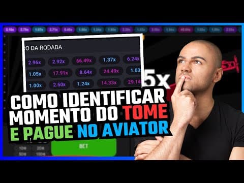 Thumbnail for APRENDA IDENTIFICAR O MOMENTO DO PAGUE E TOME NO AVIATOR! by Shazam Aviator