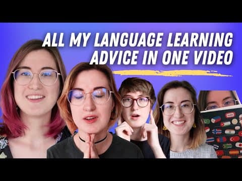 Thumbnail for ALL MY BEST LANGUAGE TIPS compiled for 40 minutes 👀🌎 by Lindie Botes