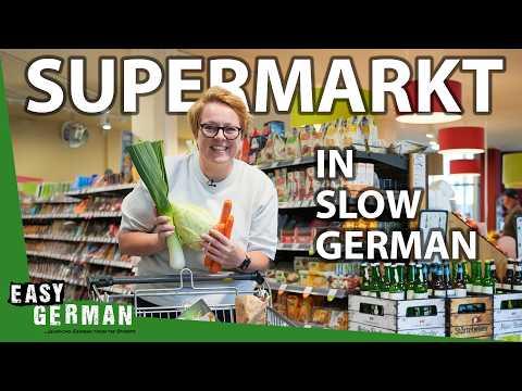 Thumbnail for Supermarket in Slow German | Super Easy German 288 by Easy German