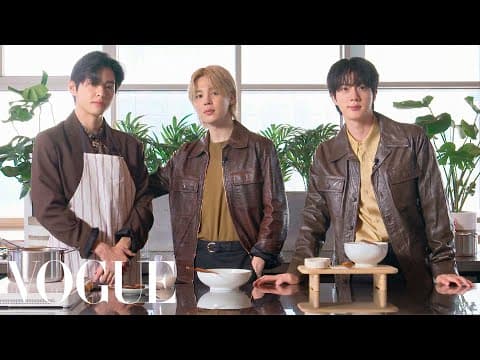 Thumbnail for BTS (방탄소년단) Cook Dinner Together | Now Serving | Vogue by Vogue