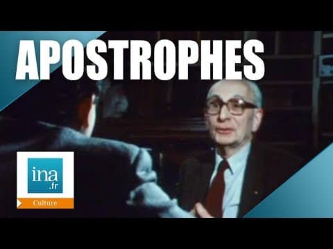 Thumbnail for Apostrophes : Claude Levi Strauss "Le structuralisme" | Archive INA by INA Culture