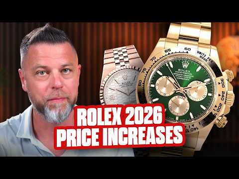 Thumbnail for Rolex Price Increase June 2026: Every New Price (Daytona, Submariner, GMT & More!) by Roman Sharf