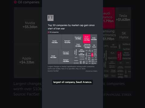Thumbnail for How AI mania is disguising big companies' hit from Iran war | FT #shorts by Financial Times