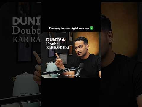 Thumbnail for success starts with this one decision 🚀 #rajshamani #motivation #podcast #successmindset by Ajay Inspiration