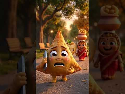 Thumbnail for Chole Ne Bhature Ko Diya Dhoka ЁЯШн | Sad Love Story ЁЯТФ | Emotional 3D Animation #shorts by BOLTA SAMAAN