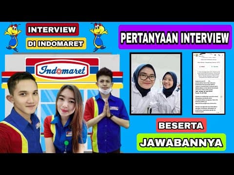 Thumbnail for BOCORAN INTERVIEW INDOMARET. PERTANYAAN & JAWABAN (INTERVIEW HRD) by Awis Alvarendra