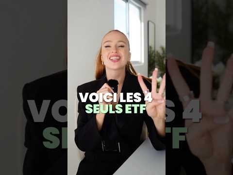 Thumbnail for Les 4 MEILLEURS ETF à conserver à vie #etf by Rachel Finance