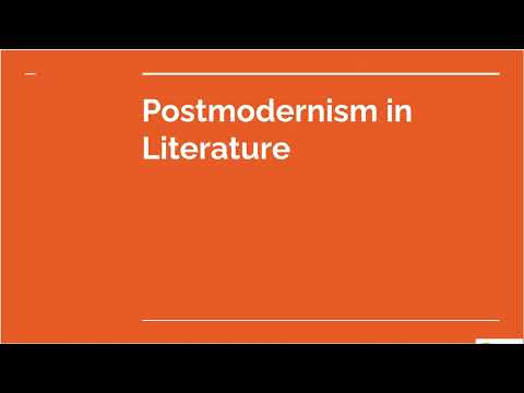 Thumbnail for Postmodernism in Literature by The Writing Professor