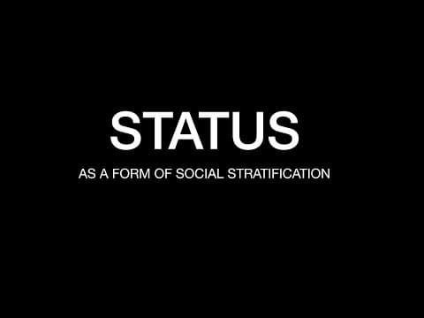 Thumbnail for Sociology for UPSC : STATUS BASED SOCIAL STRATIFICATION - Chapter 5 - Paper 1 - Lecture 14 by Sleepy Classes IAS