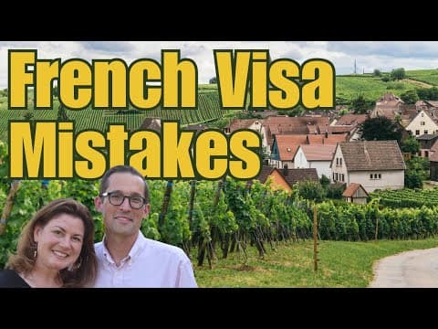 Thumbnail for Avoid These 8 French Visa Mistakes 2025 by Baguette Bound