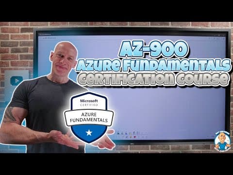 Thumbnail for Introduction - AZ-900 Certification Course by John Savill's Technical Training