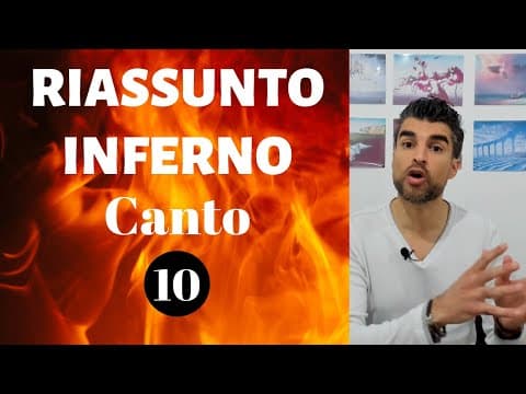 Thumbnail for (Canto 10) Inferno: Riassunto | Dante Alighieri: Divina Commedia by Letteratura Italiana - Patrick Cherif