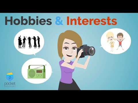 Thumbnail for Interests & Hobbies | Everyday Beginner English by Learn English by Pocket Passport