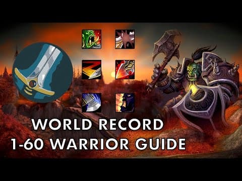 Thumbnail for Classic WoW - Warrior Leveling Guide by Kamisayo