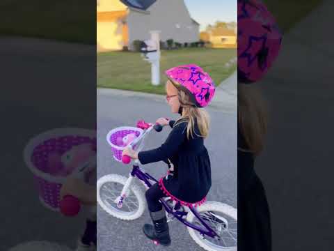 Thumbnail for Maci is getting so good at riding her bike without training wheels! Shes such an amazing little girl by Maci and Abels Vision