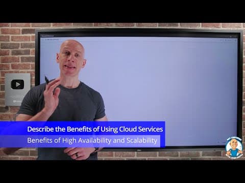Thumbnail for Benefits of High Availability and Scalability in the Cloud - AZ-900 Certification Course by John Savill's Technical Training
