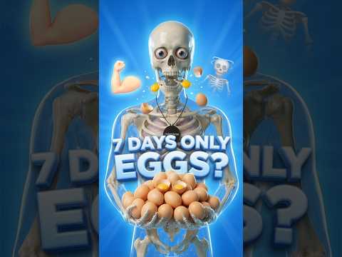 Thumbnail for 7 Din tak Sirf Ande Khaoge To Kya Hoga? ЁЯдп #Shorts by OsteoVerse