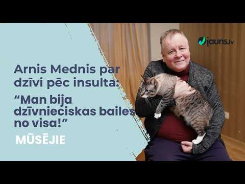 Thumbnail for MŪSĒJIE| Arnis Mednis par dzīvi pēc insulta: man bija dzīvnieciskas bailes no visa! by Jauns․TV