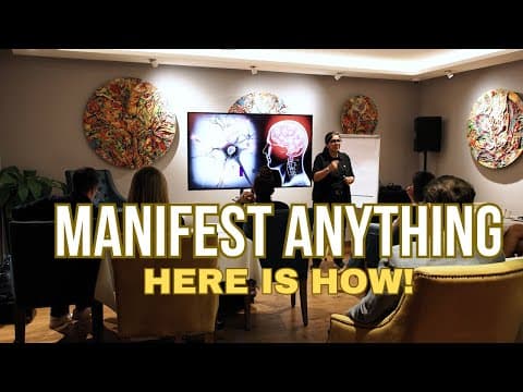 Thumbnail for The Science Behind Manifestation: Brain Hacks for Success | Sweta Adatia by Dr Sweta Adatia