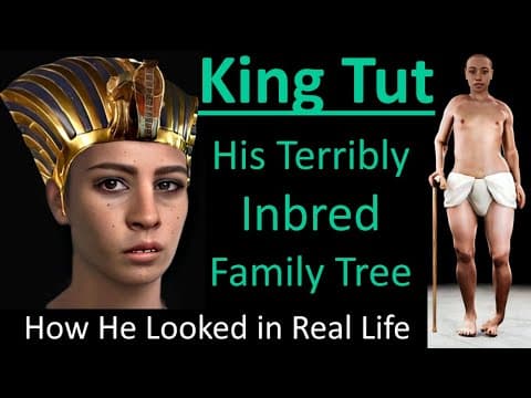 Thumbnail for King Tut's Inbred Family Tree: How He looked in Real Life- Mortal Faces by Mortal Faces