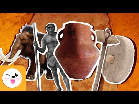 Thumbnail for Pré-história para crianças - Recopilação - Paleolítico, Neolítico e Idade dos Metais by Smile and Learn - Português