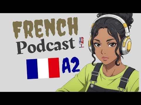 Thumbnail for talking about Daily Routine (A2)| Learn French quickly with Podcast | episode 1 | Easy French by Simply French Podcast | Easy French