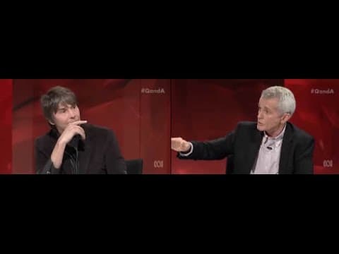 Thumbnail for Professor Brian Cox explains climate science to denier Australian Senator Malcolm Roberts by Greenshack Dotinfo