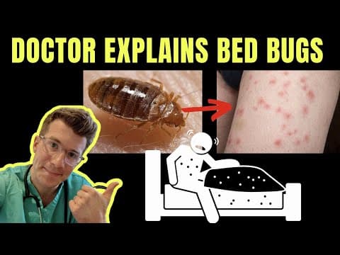 Thumbnail for Doctor explains BED BUGS - including SYMPTOMS, TREATMENT AND PREVENTION ( +PHOTOS!) by Doctor O'Donovan