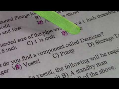 Thumbnail for Question Paper - Pipefitter by PipingWeldingNonDestructiveExamination-NDT
