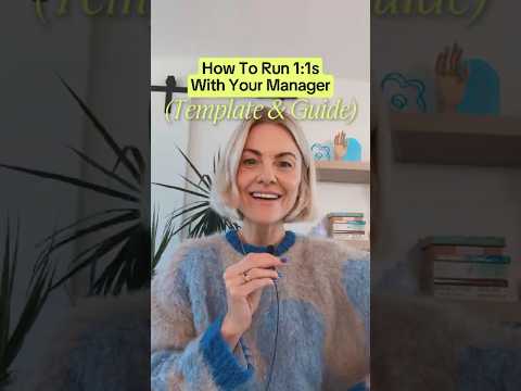 Thumbnail for How To Run 1:1s With Your Manager (Template & Guide) #careertiktok #careeradvice #communicationskill by Soph Workbaby