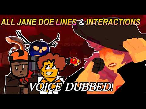 Thumbnail for All Jane Doe Quest Dialogue + Interactions VOICED OVER | FORSAKEN by Masked_dubs