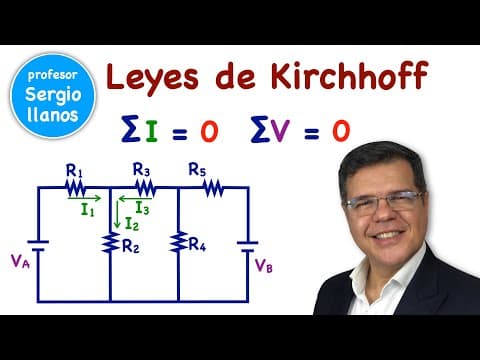 Thumbnail for Leyes de Kirchhoff. Solución de un Circuito. by Profesor Sergio Llanos