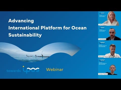 Thumbnail for Advancing International Platform for Ocean Sustainability - Webinar | Towards IPOS by REVOLVE