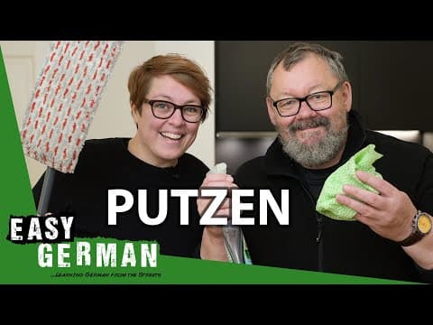 Thumbnail for 60 German Words You Need for Cleaning the House | Super Easy German 217 by Easy German