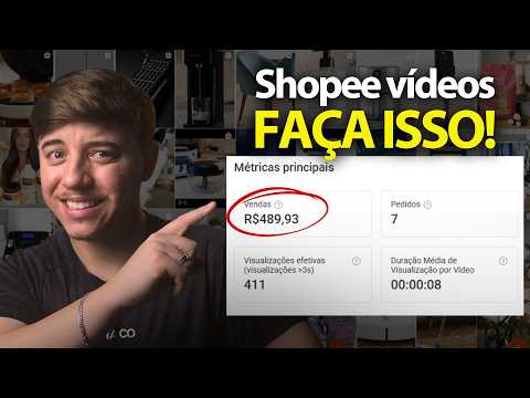 Thumbnail for Shopee vídeos - IMPOSSÍVEL você não vender depois de fazer isso! by Anderson Gavineski