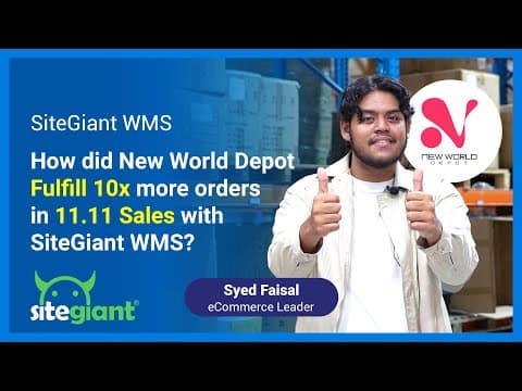 Thumbnail for SiteGiant Success Story: New World Depot by SiteGiant