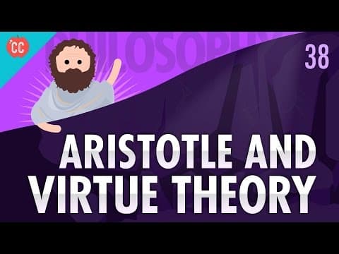 Thumbnail for Aristotle & Virtue Theory: Crash Course Philosophy #38 by CrashCourse