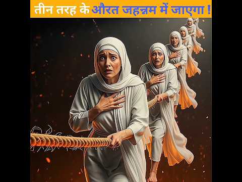 Thumbnail for 3 Types of woman going jahannam || #shorts #viral #islamic by Unglow Ai
