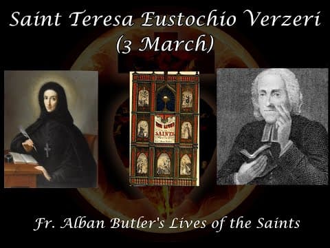 Thumbnail for Saint Teresa Eustochio Verzeri (3 March): Butler's Lives of the Saints by Sensus Fidelium