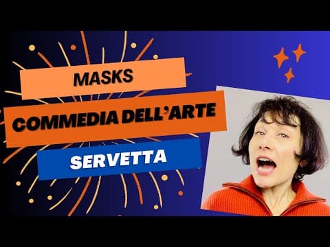 Thumbnail for COLOMBINA (La SERVETTA) | Commedia dell'Arte with Dr. Chiara D'Anna (Session 4) | Practice by CHIARA D'ANNA Movement, Physical Theatre, Commedia