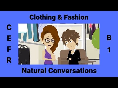 Thumbnail for An Everyday English Conversation about Clothes | Present Simple by Learn English by Pocket Passport