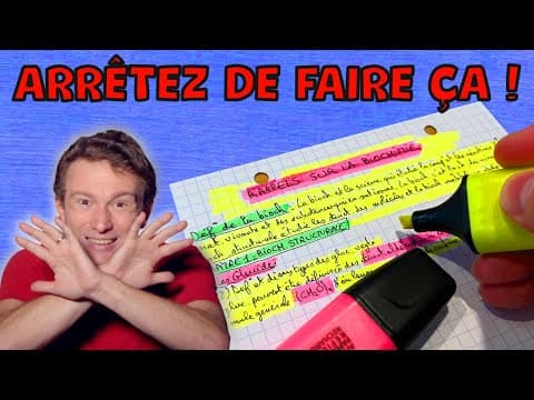 Thumbnail for MIEUX APPRENDRE & ÉTUDIER : les (vraies) techniques scientifiques by ScienceEtonnante