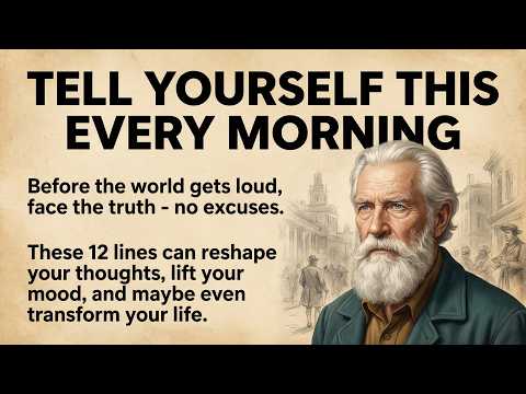 Thumbnail for Tell Yourself This Every Morning | Motivational Lesson In English | English Listening Practice by Cognitive Flow