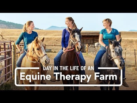 Thumbnail for A Day in the Life of an Equine Therapy Farm | Chewy by Chewy