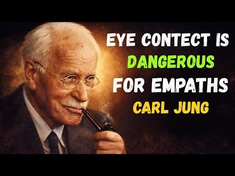 Thumbnail for The Danger of EYE CONTACT for Empaths – Carl Jung’s Shocking Warning by CARL JUNG MIND