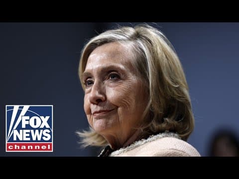 Thumbnail for Hillary Clinton STUNS with admission on migration by Fox News